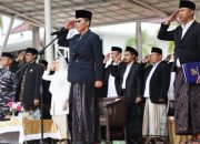 Amsakar dan Li Claudia Hadirkan Kehangatan di Tengah Lautan Santri