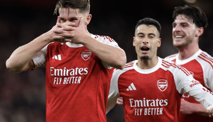 Viktor Gyokeres Cetak Gol, Bantu Arsenal Kalahkan Atletico 4-0
