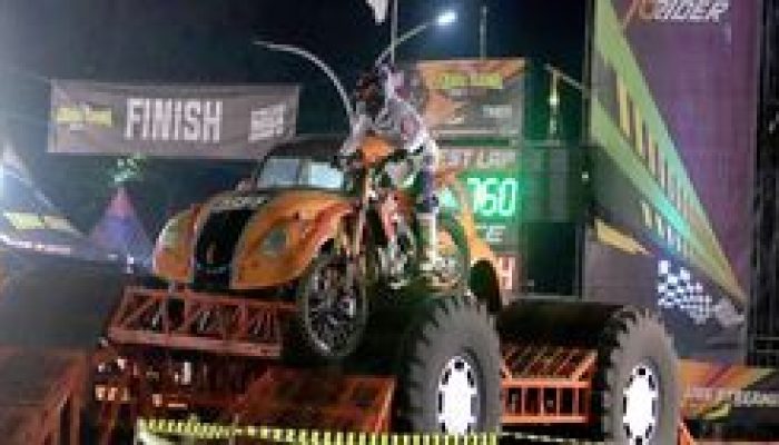 Lintasan Berbatu dan Hujan Jadi Ujian Rider di Trial Game Dirt 2025 Bandung