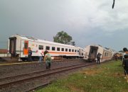 6 Kereta Tujuan Daop 3 Cirebon Terlambat Akibat KA Purwojaya Terguling di Bekasi