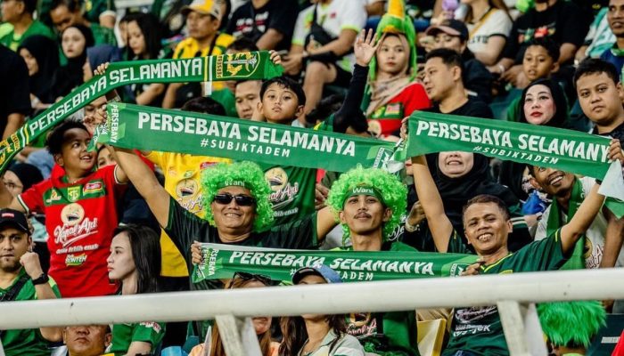 Sedihnya Bonek! Sebagian Pemirsa Tak Hadiri Laga Persebaya vs Persis Solo