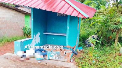 Diduga Hantam Poskamling di Wacopek, Pemotor Terkapar Tak Bernyawa