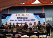 Bea Cukai Karimun Musnahkan Barang Bukti Senilai 5,46 Miliar