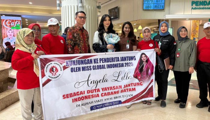 Angela Lillo Jadi Inspirasi Masyarakat Batam untuk Sayangi Jantung Sejak Dini