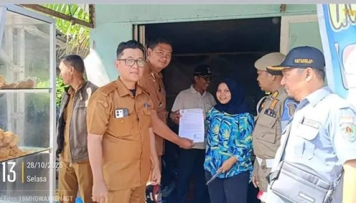 Pemkab Asahan memberikan himbauan dan teguran kepada para Pedagang Kaki Lima di seluruh pinggiran ruas jalan