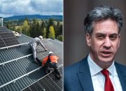 Solar panel rooftop fires cast doubt on Miliband’s green energy vision