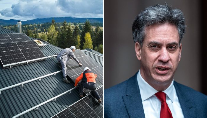 Solar panel rooftop fires cast doubt on Miliband’s green energy vision