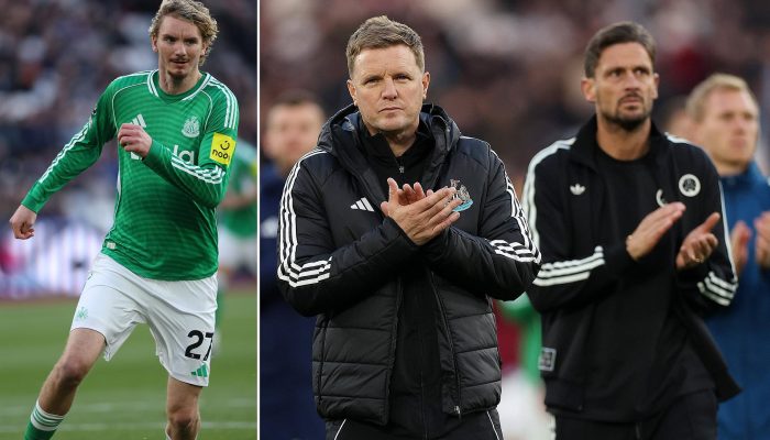 Eddie Howe Criticizes Unrecognizable Newcastle Players After Disastrous West Ham Loss