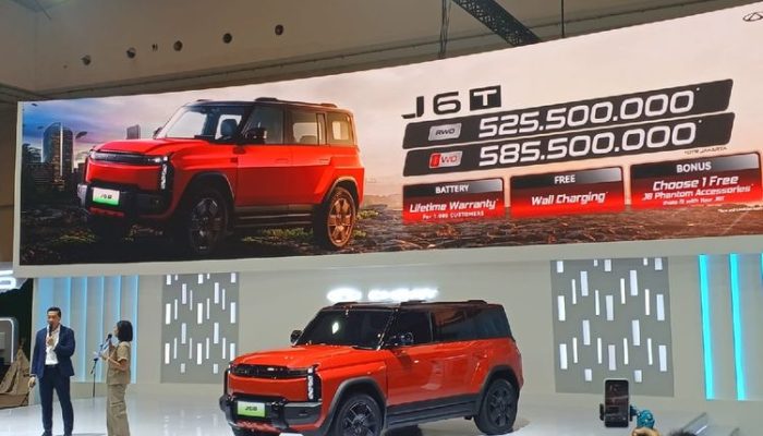 Chery J6T Umumkan Harga di GJAW 2025, Ini Spesifikasi dan Bonusnya
