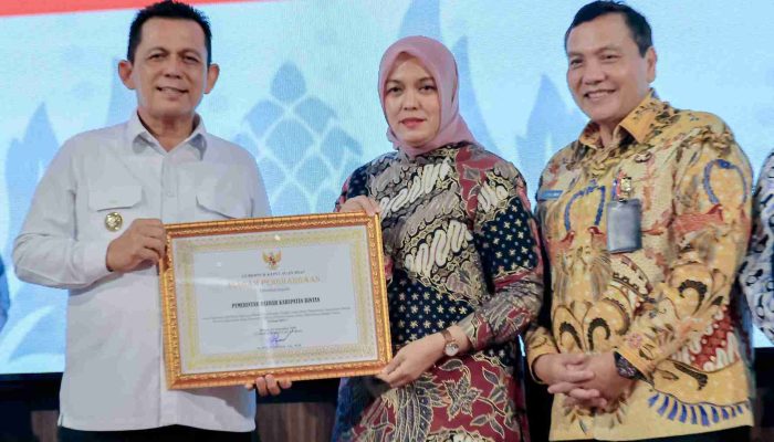 Bintan Raih Penghargaan Capaian Komitmen Tindak Lanjut Hasil Pengawasan Inspektorat