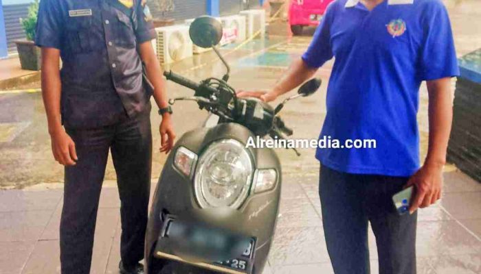 Dikira Hilang, Motor Ternyata Tertukar di Parkiran Luar RSUD Bintan