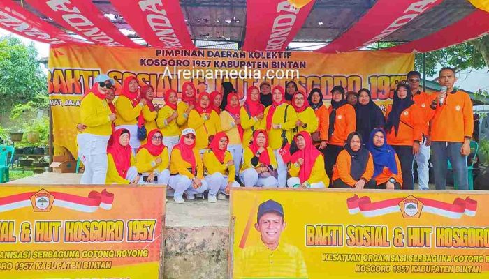 Tawa Riang Masyarakat Umum di Bagi-bagi Door Prize Kosgoro Bintan