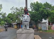 Patung Macan Putih Viral Kediri: 18 Hari, Rp 3,5 Juta
