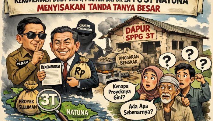 Rekomendasi Diam-Diam, Proyek Dapur SPPG 3T Natuna Menyisakan Tanda Tanya Besar  ‎