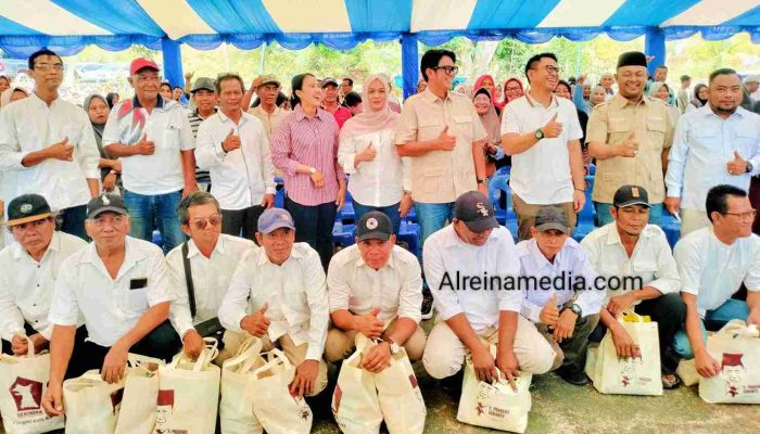 Endipat Wijaya Datang ke Bintan Sosialisasi 4 Pilar & Bagikan Ribuan Sembako
