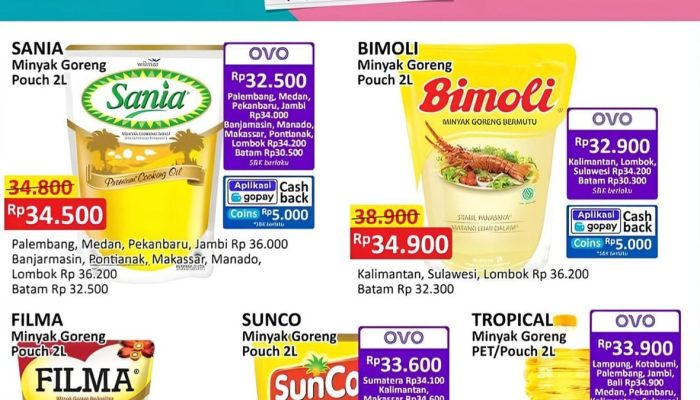 Murah promo JSM Indomaret dan Alfamart hari ini 4 Januari 2025, harga Rinso dan sampo cek