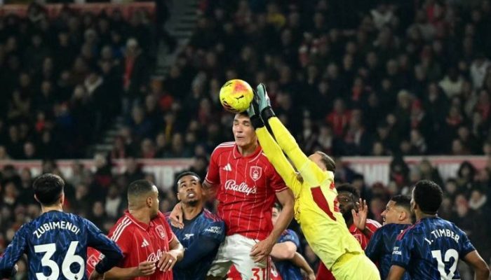 Forest vs Arsenal: Arsenal Mandul Lagi di EPL