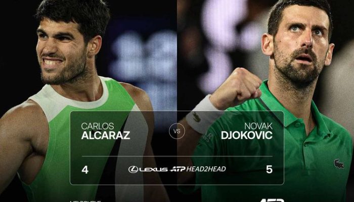 Djokovic Ungguli Alcaraz: Duel Australia Open Ingatkan Duel Nadal