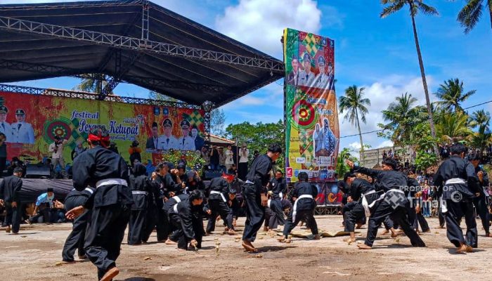 PT Timah Dukung Festival Ruwah dan Perang Ketupat Tempilang