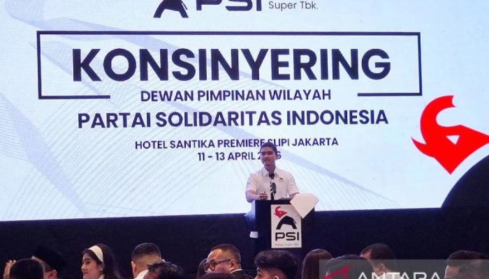 PSI Perkuat Struktur, Kaesang: 2029 Siap Bertarung
