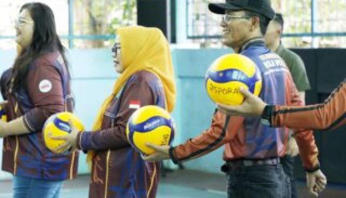 67 Tim Berlaga di Kejuaraan Voli Piala Wali Kota dan Ketua TP-PKK Batam