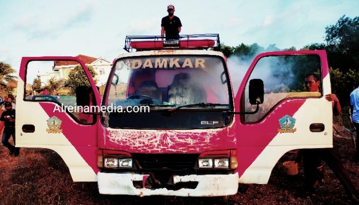 Puisi Hening, A Armada Damkar Bintan Timur Pamit Membisu