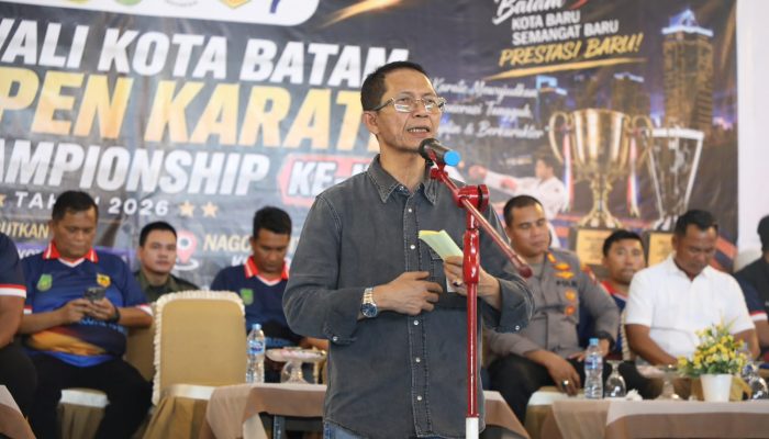 Wali Kota Batam Open Karate Championship II, Amsakar Dorong Pembinaan Atlet melalui Kompetisi Berkelanjutan