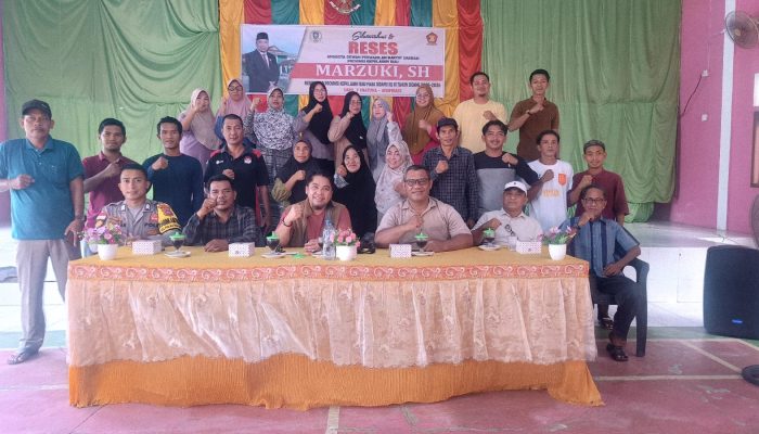 Reses Marzuki Nyalakan Asa Pembangunan di Tanjung Kumbik Utara  ‎