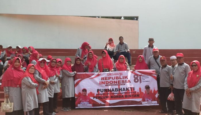Purnabakti Bintan Timur & Perlumni Korda Bintan Meriahkan HUT RI ke 81