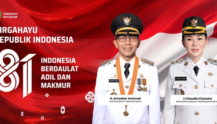 Kado HUT ke-81 RI: Investasi Batam Tumbuh, Amsakar-Li Claudia Pastikan Lapangan Kerja Terus Bertambah