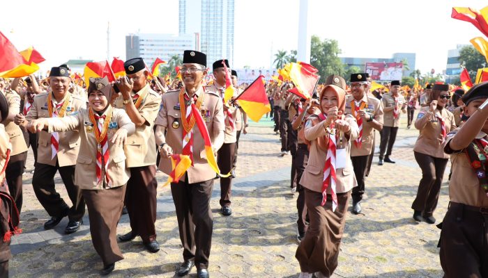 Peringati Hari Pramuka ke-65, Amsakar Tekankan Teknologi dan Swasembada Pangan