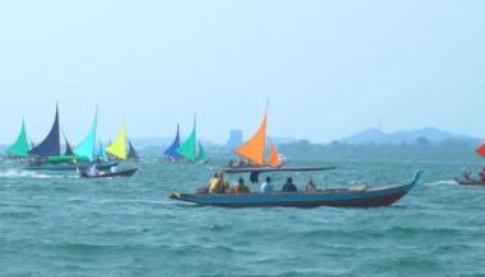 Semarak HUT ke-81 RI di Pulau Buluh