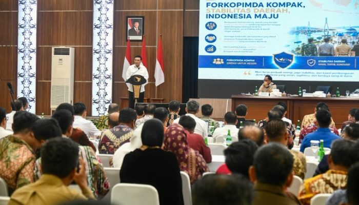 Rakor Forkopimda Regional Sumatera 2026 Dihadiri Gubernur Ansar dan Dipimpin Petinggi Pusat