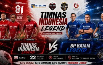 Timnas Indonesia Legend Turun ke Batam, Nyalakan Mimpi dari Grassroots Menuju Panggung Internasional